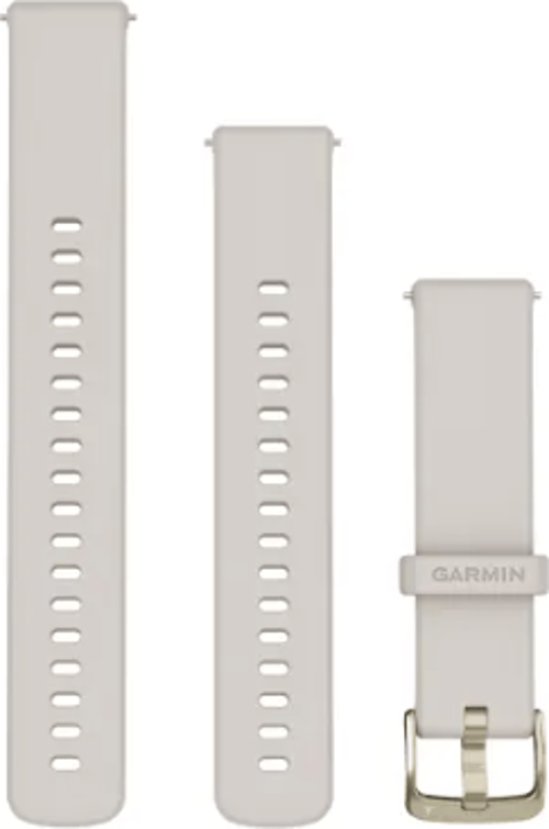 Garmin 010-13256-04 Älyrannekkeen Lisätarvike Hihna Valkoinen Silikoni