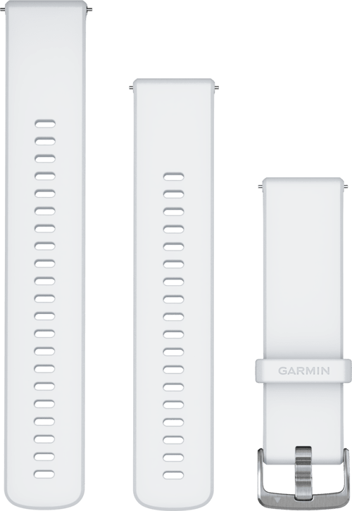 Garmin 010-13256-20 Smart Bærbart (wearable) Tilbehør Band Hvid Silikone