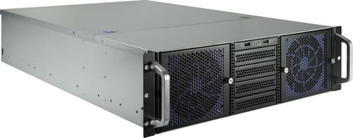 "Inter-tech Ipc 3u-30765 3u 19"" Rack Svart"