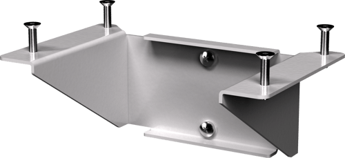 Sms Flatscreen Hylla M/l Grå Inkl Konsol billede