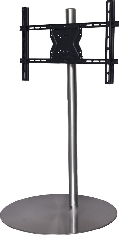 ConnecTech Sinox StandView TV gulvstand med drejbar top - 55"-85" - Alu finish 60 kg 85" Fra 200 x 200 mm