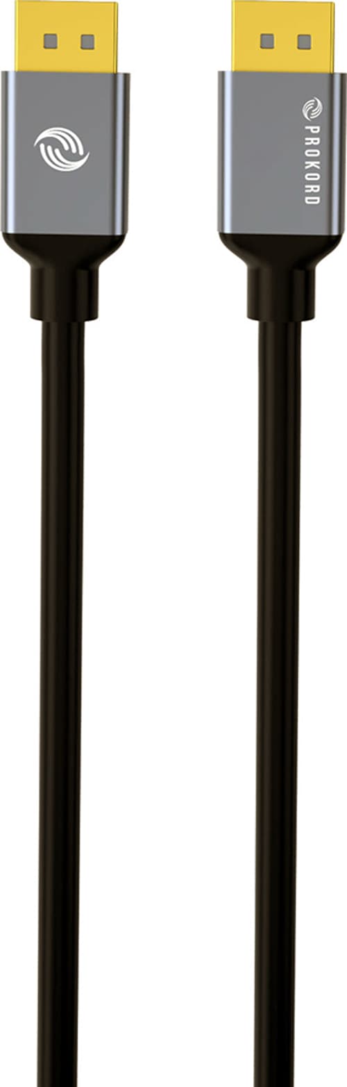 Prokord Black Edition - Dp 1.4 1m Displayport Displayport Musta
