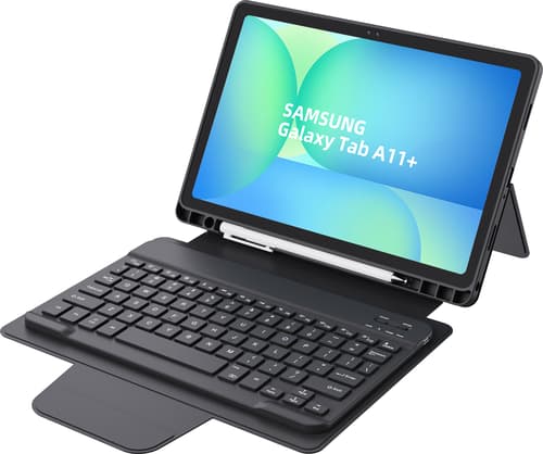 Samsung Slim Keyboard Cover Samsung Galaxy Tab A11+ Pohjoismainen Musta