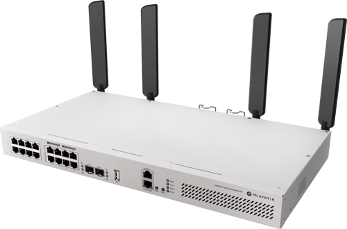 Mikrotik Crs418-8p-8g-2s+5axq2axq-rm L2/l3 Gigabit Ethernet (10/100/1000) Power Over Ethernet -tuki 1u