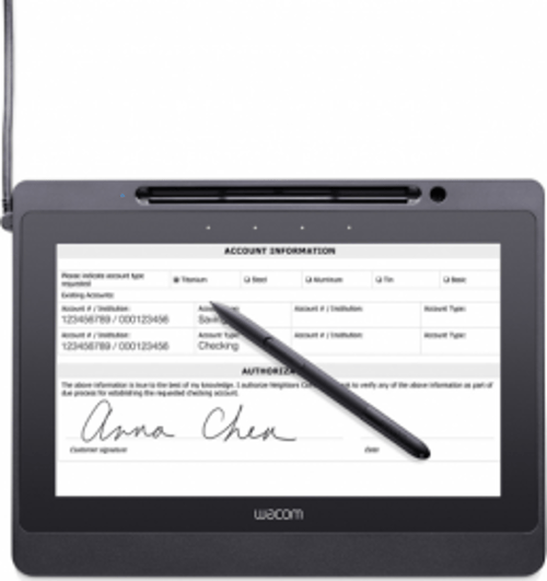 Wacom Dtu1141b + Sign Pro Pdf 26,9 Cm (10.6") Musta Lcd