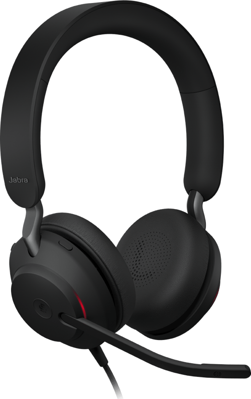 Jabra Evolve2 40 Se Usb-a, Usb-c Uc Svart