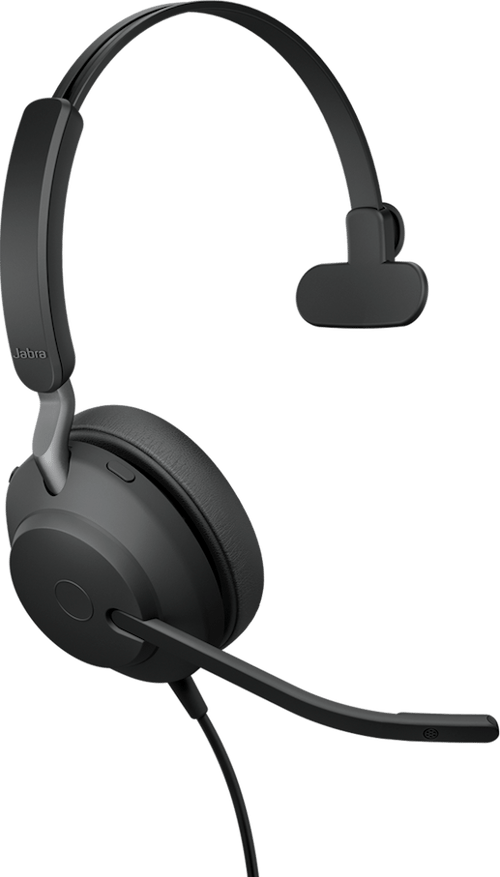 Jabra Evolve2 40 Se Usb-a, Usb-c Uc Svart