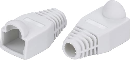 Prokord Rj45 Böjskydd (8/8) 10-pack Vit
