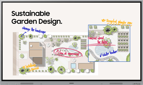 Samsung Wef Eboard We65f-x 65"" Interactive Display Grå