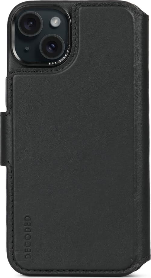 Decoded Leather Detachable Wallet Iphone 15 Plus Sort