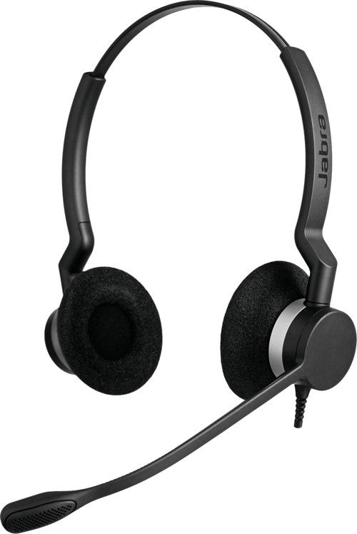 Jabra Biz 2300 Qd Duo - (fyndvara Klass 2) Ce, Fcc, Ul, Cul,eac, Rcm, Kcc, Rohs, Reach Svart