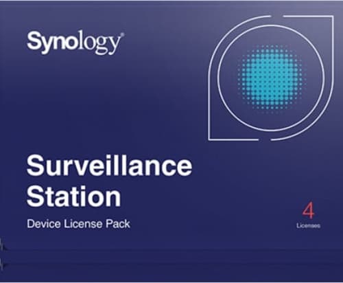 Synology Camera Surveillance Device License Pack (4x Devices)