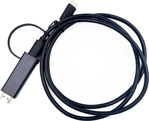 Yealink Usb-c, Hdmi 1,2m Content Share Cable For Mtouch2 1.2m. Hdmi Usb-c Sort billede