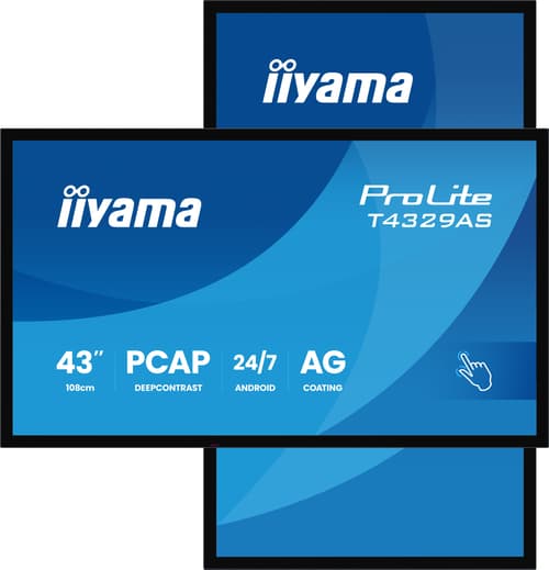 Iiyama Prolite Aio 43"" Display 42.5"" 3840 × 2160pixels Va 16:9