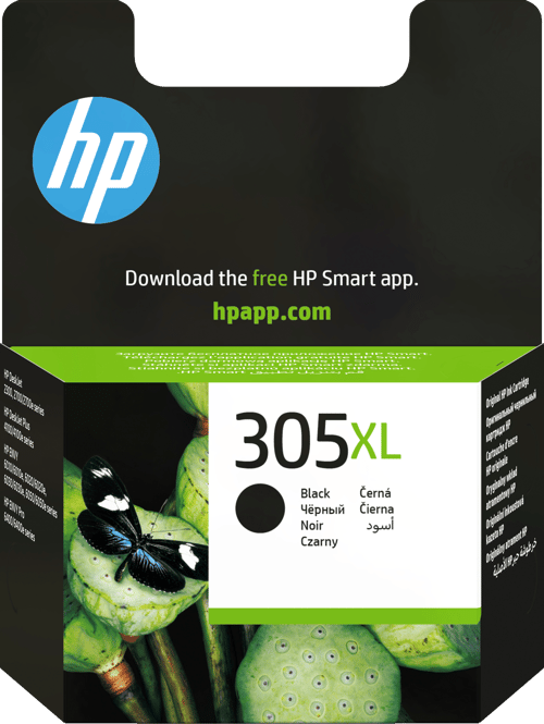 Hp Ink Black 305xl 4ml