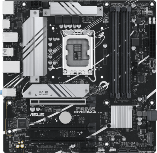 Asus Prime B760m-a-csm Intel B760 Lga 1700 Micro Atx Lga 1700 Micro-atx Moderkort