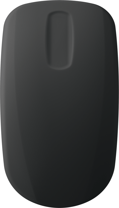 Contour Design Active Key Quickclean Medical Ip68 Sensor Scroll Rf Trådløst Mus Sort