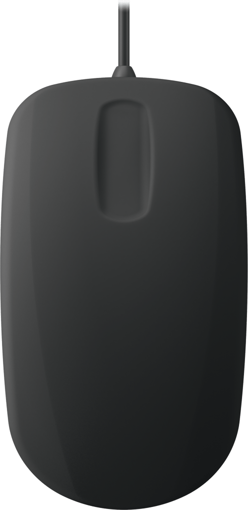 Contour Design Active Key Quickclean Medical Ip68 Sensor Scroll Usb-a Mus billede