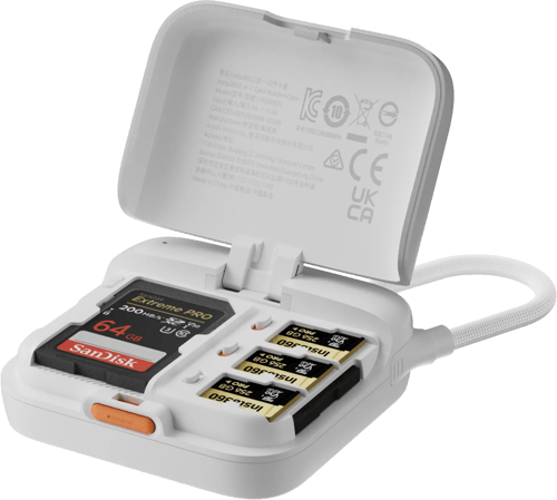Insta360 2-in-1 Card Reader + Case billede