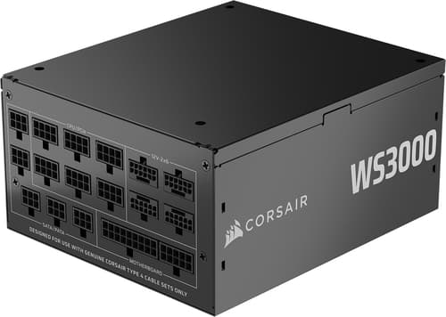 Corsair Ws3000 Fully Modular Workstation 3000w Atx Ps2 80+ Platinum Strømforsyning