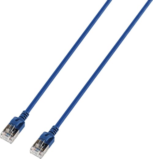 Prokord Slim Network Cable / Patch Cord Lszh Rj-45 Cat 6a 0.3m Sininen