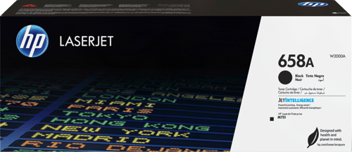 Hp Värikasetti Musta 658a 7k - M751