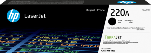 Hp Toner Black 220a 2k billede