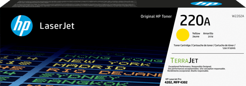 Hp Toner Yellow 220a 1.8k billede