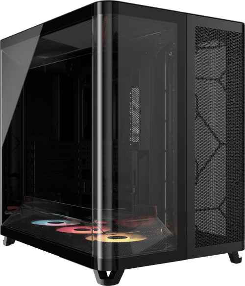 Corsair AIR 5400 RS-R ARGB Black - Kabinet - Miditower - Sort