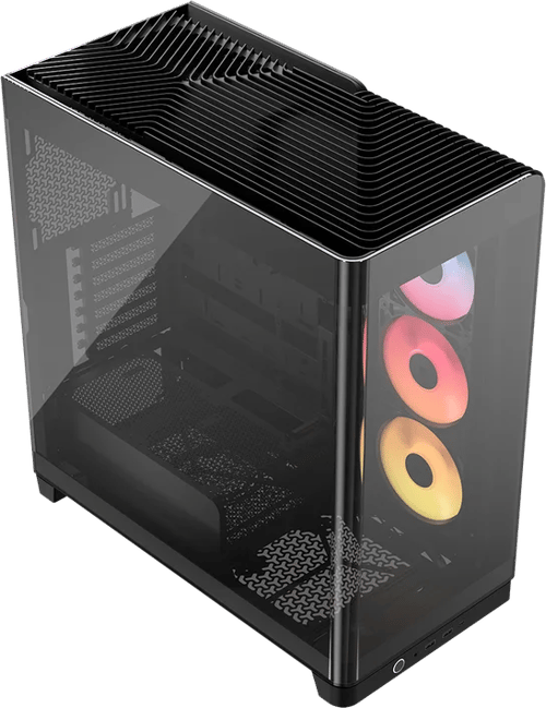 Corsair Frame 4500x Lx-r Rgb Link Panoramic Midi Tower Musta