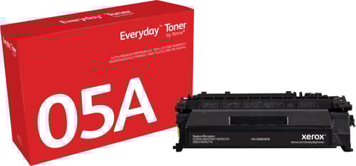 Xerox Everyday V�rikasetti Vaihtoehtona Hp Musta 05a (ce505a) Std