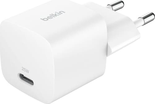 Belkin 25w Usb Pd Compact Wall Charger Hvid billede