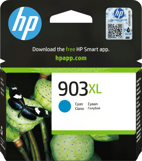 Hp Blæk Cyan No.903xl - Officejet 6960/6970/6974