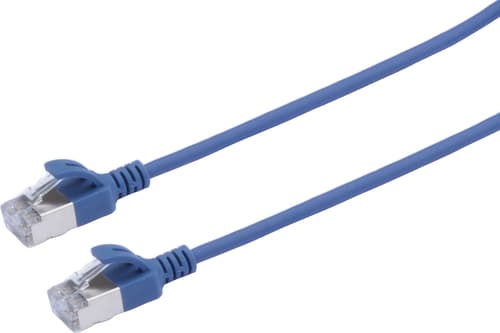 Prokord Tp-cable U/ftp Cat.6a Slim Lszh Rj45 2.0m Blue Rj-45 Cat 6a 2m Sininen
