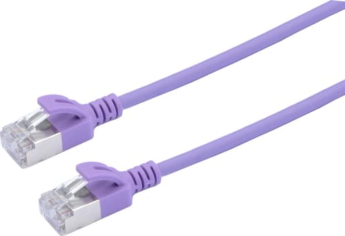 Prokord Tp-cable U/ftp Cat.6a Slim Lszh Rj45 2.0m Purpule Rj-45 Cat 6a 2m Purppura
