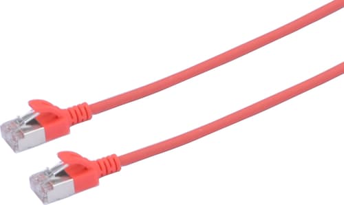 Prokord Tp-cable U/ftp Cat.6a Slim Lszh Rj45 3.0m Red Rj-45 Cat 6a 3m Punainen