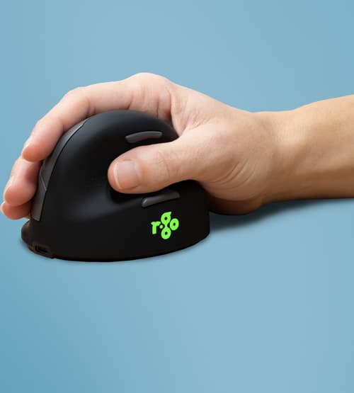 R-go Tools He Mouse - Large - (outlet-vare Klasse 2) Bluetooth Mus