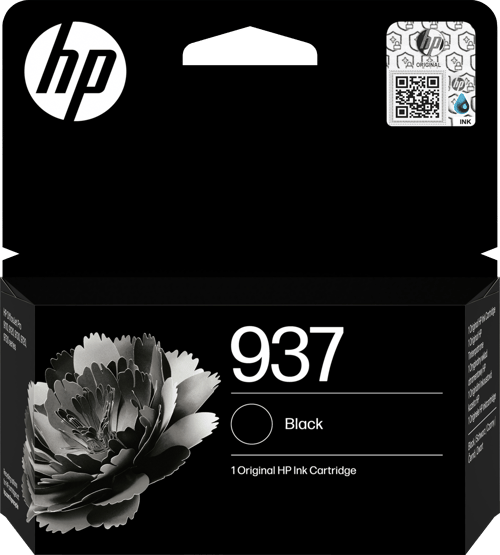 Hp Ink Black 937 - Officejet Pro 9110/9120/9130 billede