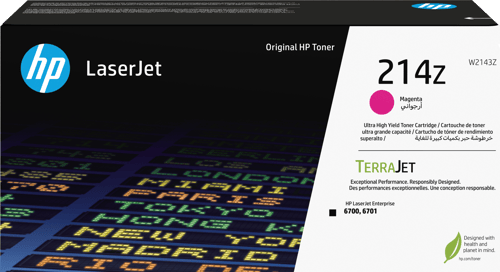 Hp Toner Gul 214z 26k - Color Laserjet 6700dn/6701dn billede