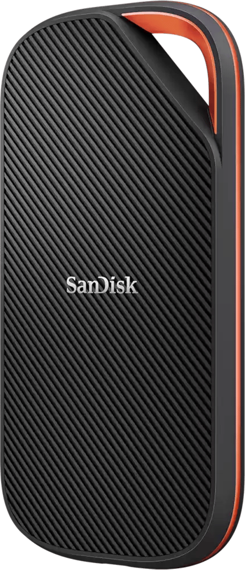 SanDisk Extreme PRO - SSD - 2 TB - ekstern (bærbar) - USB4 (USB-C stikforbindelse)