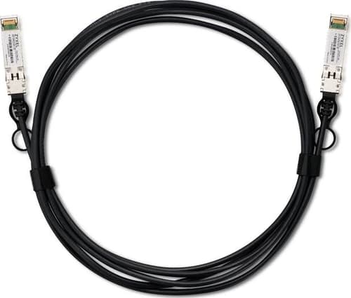 Zyxel Dac25g-3m-zz0101f Infiniband Og Fiberoptisk Kabel Sfp28 Dac Sort 3m. Sfp28 Sfp28