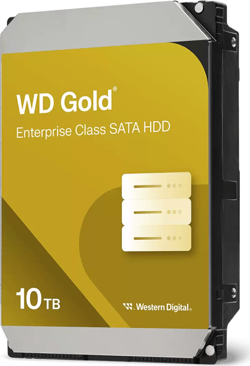 Wd Gold Enterprise 10tb 3.5 tommer 7200r/min Sata 6.0 Gbit/s Hdd