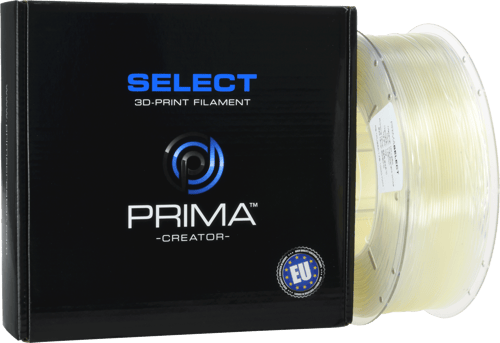 Prima Filaments Primaselect Tpu 95a Läpinäkyvä Valkoinen 1,75 Mm 1 Kg