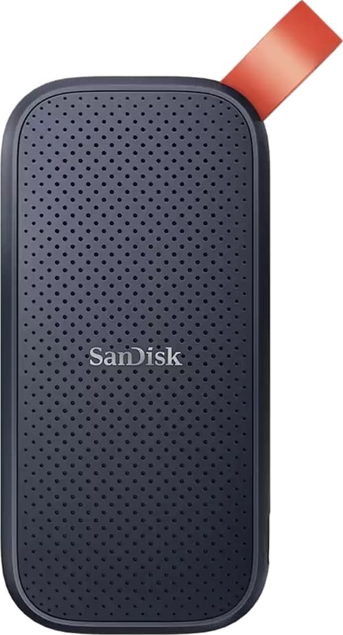 Sandisk Portable Ssd 2tb Usb-c Sort billede
