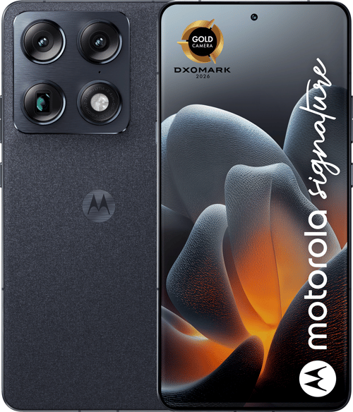 Motorola Signature 512gb Tummansininen