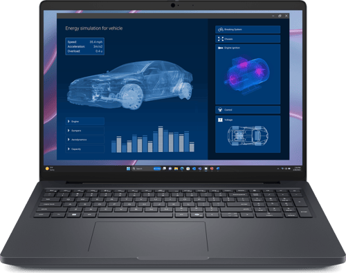 Dell Pro Max 16 Amd Ryzen Ai 7 Pro 32gb 1000gb Rtx Pro 1000 Bw 16 tommer