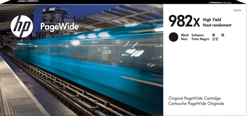 Hp Blæk Sort 982x 194ml - T0b30a billede
