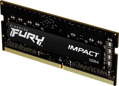 Kingston Technology Fury 16gb 3200mt/s Ddr4 Cl20 Sodimm Impact - (outlet-vare Klasse 1) 16gb 1600, 3200mhz Ddr4 260-pin So-dimm