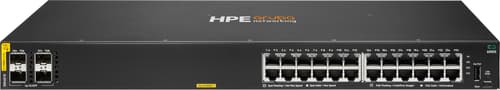 Hpe Aruba Networking Cx 6000 24p 10m/100m/1g Class4 Poe 4p Sfp 1g 370w Switch Administreret L3 Gigabit Ethernet (10/100/1000) Strøm Over Ethernet (poe) 1u
