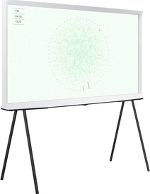 Samsung The Serif 50 tommer 4k Qled Smart Tv Cloud White - (outlet-vare Klasse 2)